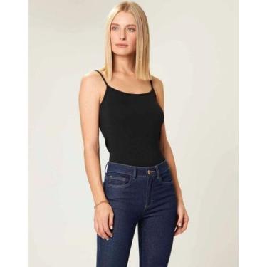 Imagem de Regata Básica Viscose Stretch Feminina Malwee Ref. 04489 Cor:Laranja 1