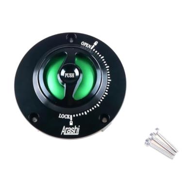 Imagem de Tampas de tanque de combustível de motocicleta para HONDA CBR1000RR CB650R.F CB650R.F CB500R CB500X CB300R CBR300R CBR250R MSX125SF (preto + verde)