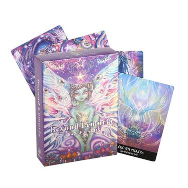 Imagem de Jogo de cartas Beyond Lemuria Oracle Cards Tarot Deck para família