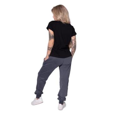 Imagem de Camiseta Longline confort Kruger's Concept Gratidao - Feminino - GG - 