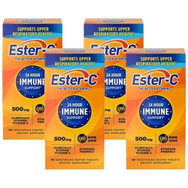 Imagem de Tabletas de Vitamina C Ester-C 500 mg con soporte inmunológico de 24 h