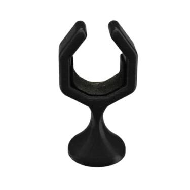 Imagem de Colaxi Apoio de mão para taco de bilhar, ponte para taco de bilhar, suporte leve, acessório auxiliar para sinuca, ferramenta para pontas grandes e pequenas, Preto