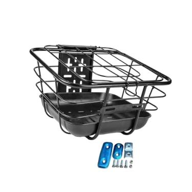 Imagem de simhoa Cesta dianteira para bicicleta elétrica, cestos para bicicleta, bagageiro para bicicleta, cesto para ciclismo ao ar livre.