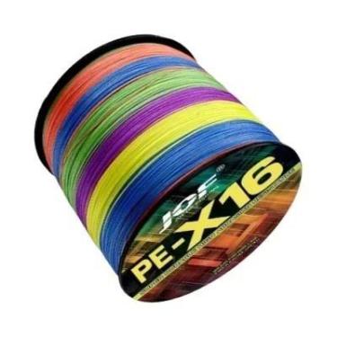 Imagem de Linha De Pesca Multifilamento PE JOF 1000M 16 Fios Extremamente Forte 