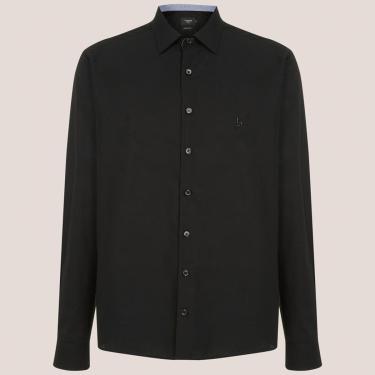 Imagem de Camisa Slim Dudalina Trico Lisa Masculino-Masculino