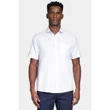 Imagem de Camisa Aramis Manga Curta Algodão Branco-Masculino