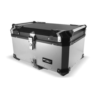 Imagem de Baú Traseiro Gp Tech 65 Litros Alumínio Polido Universal