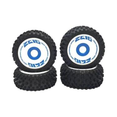 Imagem de Pneus De Carro RC 1/12 1/14 4PCS Atualização Dianteira E Traseira Para