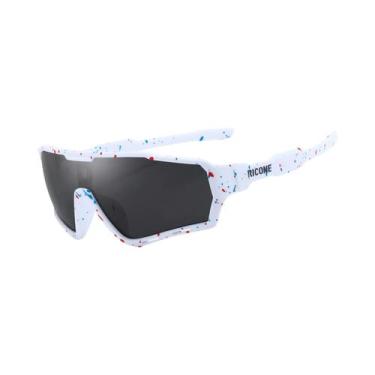 Imagem de Óculos De Ciclismo Unissex UV400 Ricone, Óculos Esportivos Para Ciclis