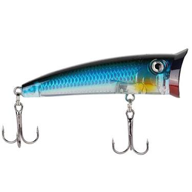 Imagem de Artificial 7cm plástico pesca isca dura flutuante popper peixe como iscas de pesca acessório (5#)