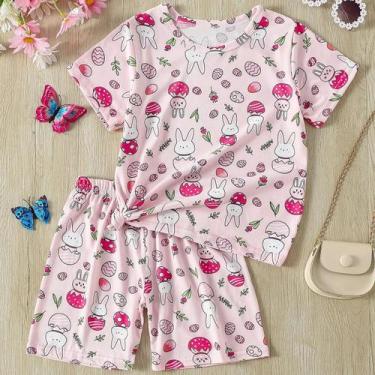 Imagem de Conjunto De Pijama Infantil Casual Com Estampa De Urso Joker 2 Peças C