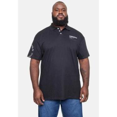 Imagem de Camisa Onbongo Polo Piquet Masculina Plus Size Masculino-Masculino
