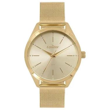Imagem de Relógio Condor Feminino Dourado Analógico Copc21Aeeik4D