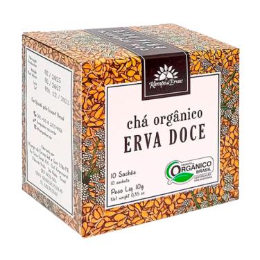 Imagem de Chá de Erva Doce Orgânico Kampo de Ervas 10 Sachês