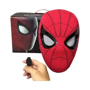 Imagem de Fone De Ouvido Respirável Do Homem-Aranha Para Meninos Com Máscara Lum