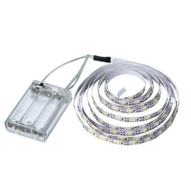 Imagem de Fita Led Adesiva Para Decoração 120l 2 Metros Cores:azul