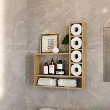 Imagem de Porta Papel Higiênico Decorativo Romenia Cinamomo