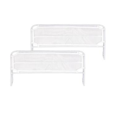 Imagem de Grade De Cama Com Tela De Seguranca Para Crianças Bebes e Idosos Prote