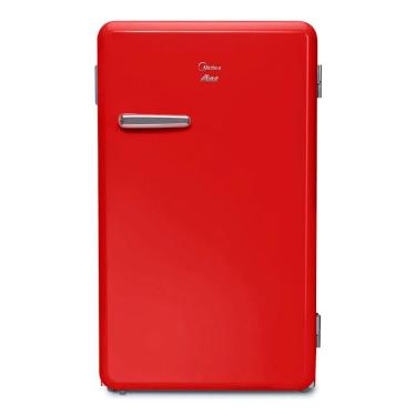 Imagem de Frigobar Retrô Midea 95 Litros Vermelho Rubi 220V