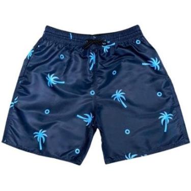 Imagem de Short Masculino Praia Tactel Bermuda Plus Size G1 G2 G3-Masculino