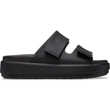 Imagem de Sandália Crocs Brooklyn Luxe Sandal Black/Black-Feminino