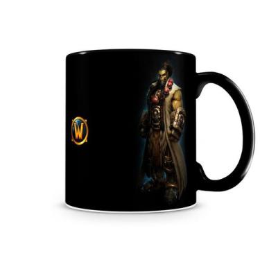 Imagem de Caneca World Of Warcraft Thrall III Preta - Starnerd
