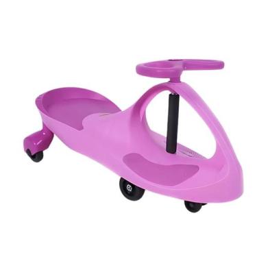 Imagem de Carrinho Ginga Car Infantil Com Led Rolimã - Rosa - Gift Toys