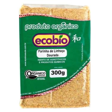 Imagem de Farinha de Linhaça Dourada Orgânica Ecobio 300g