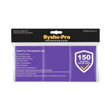 Imagem de 150PCS Protetores De Cartas Ryshepro Premium Para MTG TCG YuGiOh Baseb
