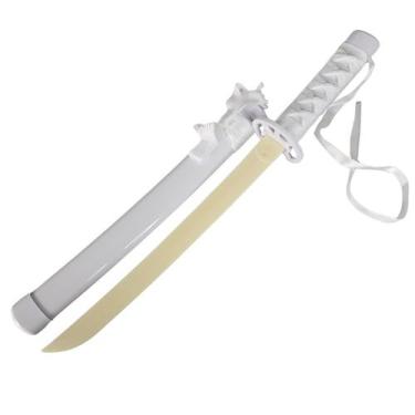 Imagem de Mini Katana Polímero Rukia Kuchiki Bleach Coleção Anime Com Suporte Co