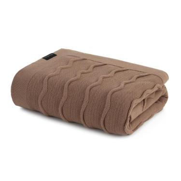 Imagem de Peseira Tricô 70cm X 2,60m Altenburg Serenité Marrom Mocha