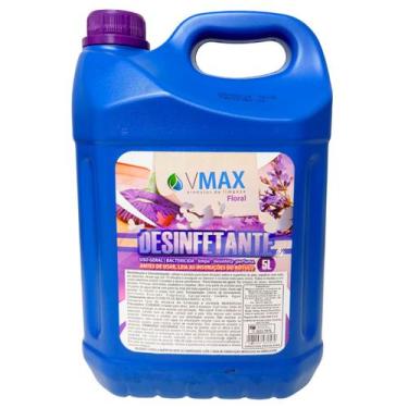 Imagem de Desinfetante 5 Litros Multiuso Elimina Germes Bactérias Aroma Agradáve