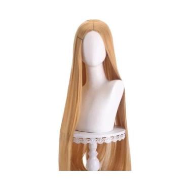 Imagem de Fantasia De Princesa Rapunzel Com Cabelo Longo Para Mulheres, Fantasia
