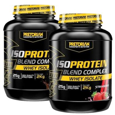 Imagem de 2x Iso Protein Blend Complex 2Kg – Pretorian-Unissex