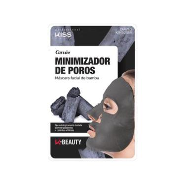 Imagem de Máscara facial efeito minimizador de poros Carvão Kiss NY