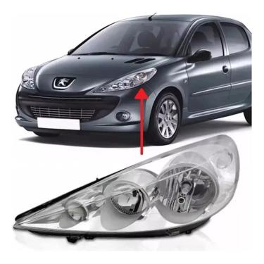 Imagem de Peugeot 207 SW Farol Dianteiro Esquerdo Genuíno 6205CH