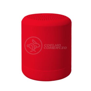 Imagem de Mini Caixa De Som Wireless Speaker Potente BT Vermelho
