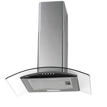 Imagem de Coifa de Parede Fit 60cm com Vidro Fischer Preto 110V