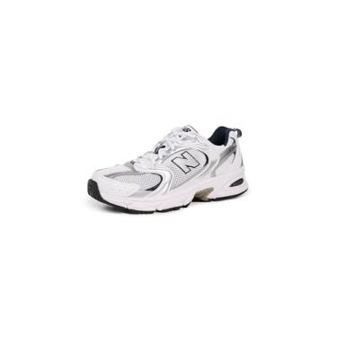 Imagem de New Balance Tênis de corrida masculino 1012 V1, Blanc, Bleu Marine, 37