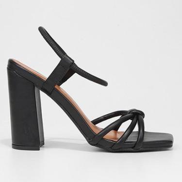 Imagem de Sandália Zatz Salto Alto Feminina-Feminino