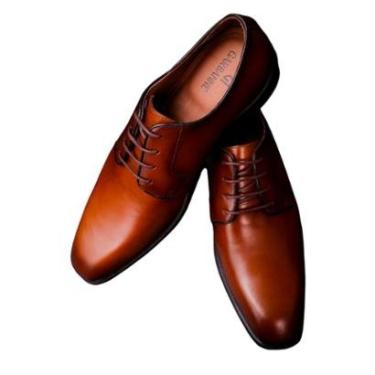 Imagem de Sapato Derby Masculino Social Em Couro Tamanho:43;Cor:;Gênero:Masculino-Masculino