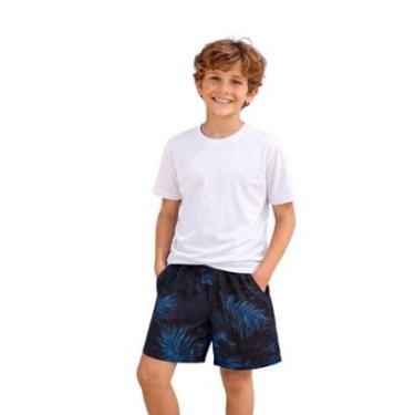 Imagem de Bermuda infantil curta tactel estampado Ogochi-Masculino