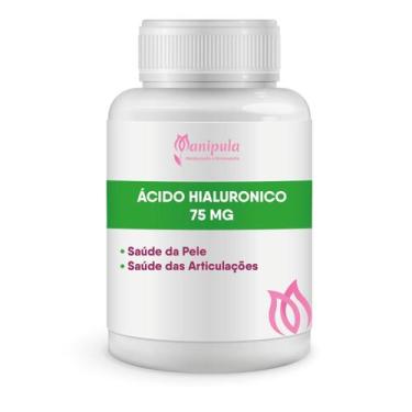 Imagem de Ácido Hialurônico 75mg - Manipula, 90 Cápsulas