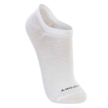 Imagem de Kit com 3 Meia Lupo AU Sap. Invisivel 3170-089, Branco, 37 a 40