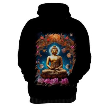 Imagem de Blusa de Frio Buda Universo Lótus Imortalidade 9 - Kasubeck Store®, In