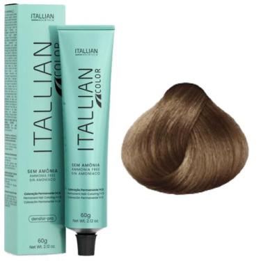 Imagem de Coloração Itallian Color Sem Amônia 60g 8.32 Loiro Claro Dourado Viole