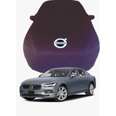 Imagem de Capa de Carro Volvo S90 Tecido  Lycra Premium - Cadilhe Capas, Preto
