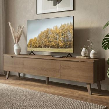 Imagem de Rack para TV até 75 Polegadas 180 cm 2 Portas 1 Gaveta Rustic Dune Madesa