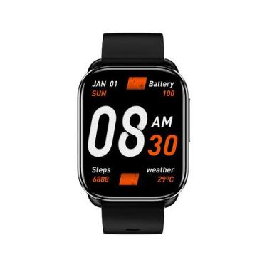 Imagem de Relógio Smartwatch Qcy Watch Gs S6 Bluetooth Ipx8, Preto