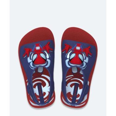 Imagem de Sandália Infantil Homem Aranha Ipanema-39082, Vermelho, 19